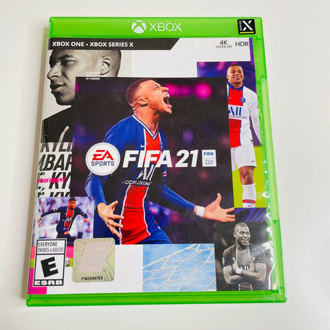 FIFA 21 (Microsoft Xbox One / Xbox Series X, 2020) CIB, Complete, VG