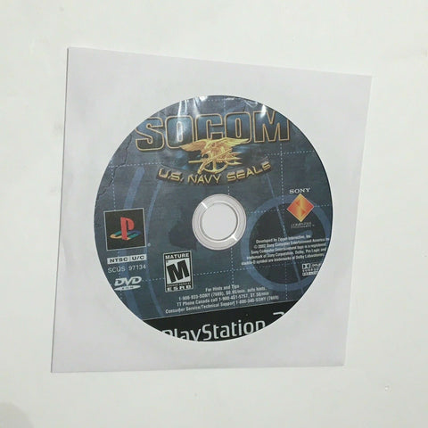 Socom : US. Navy Seals  PS2, Playstation 2, Disc only