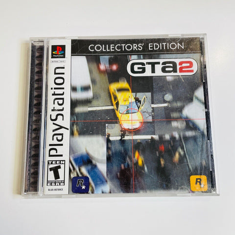 Grand Theft Auto 2 Collector’s Edition (Sony PlayStation 1 PS1) TESTED