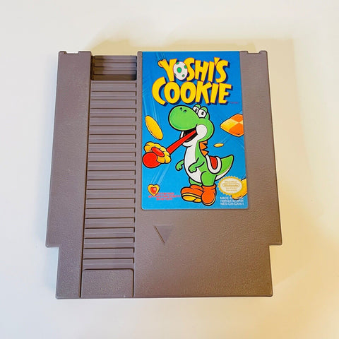 Yoshi's Cookie (Nintendo Entertainment System, 1993) Tested, Cart