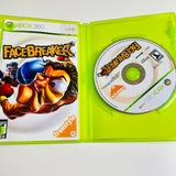 FaceBreaker (Microsoft Xbox 360, 2008) CIB, Complete, VG