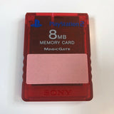 Sony PlayStation 2 PS2 8MB Memory Card - Red - SCPH-10020