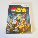 LEGO Star Wars The Complete Saga ( Nintendo Wii) CIB, VG Disc Surface Is As New