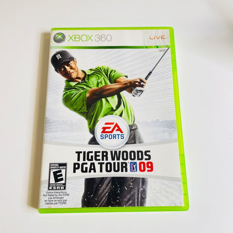 Tiger Woods PGA Tour 10 (Microsoft Xbox 360, 2009) Disc is Mint!