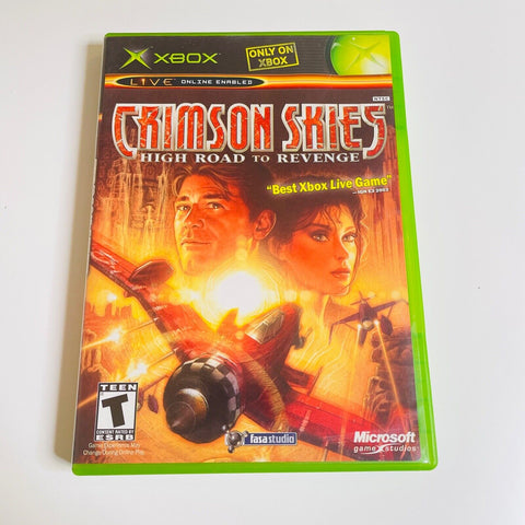 Crimson Skies: High Road to Revenge (Microsoft Xbox) Disc Surface Is As New!