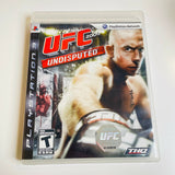 UFC Undisputed 2009 (Sony PlayStation 3, 2009) PS3 CIB, Complete