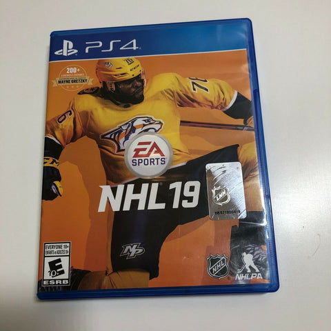NHL 19 Sony Playstation 4 PS4, Complete, VG