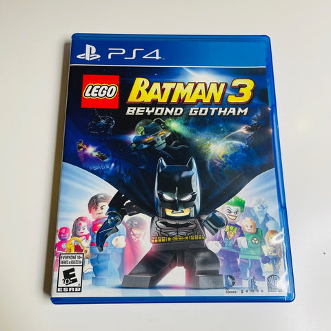 LEGO Batman 3: Beyond Gotham (Sony PlayStation 4, 2014) CIB, Complete, VG