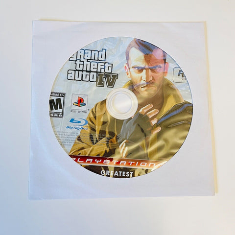 Grand Theft Auto IV - PS3 Playstation 3, Disc