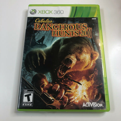 Cabela's Dangerous Hunts 2011 (Microsoft Xbox 360, 2010)