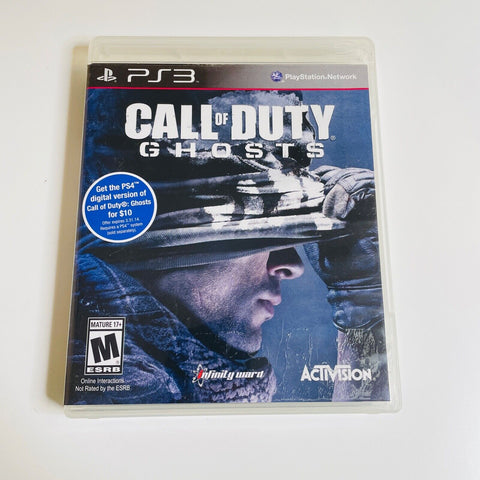 Call of Duty: Ghosts (PlayStation 3, 2013) PS3,  Case only, No game!