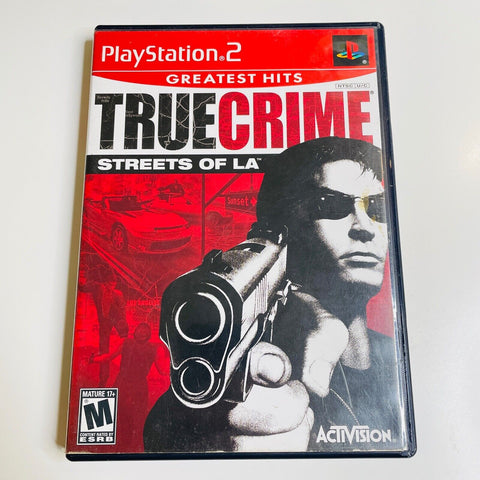 True Crime Streets of LA (Sony PlayStation 2, 2003 PS2)