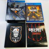 Call of Duty Black Ops 4 IIII Pro Edition (PlayStation 4 PS4, 2018) CIB Complete