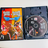 Guitar Hero & Guitar Hero II Dual Pack (Sony PlayStation 2, PS2, 2007) CIB, VG