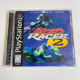 Moto Racer 2 (Sony PlayStation 1, 1998) PS1, CIB, Complete, VG
