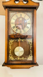 Vintage Ergo Wind up Chime Wall Clock