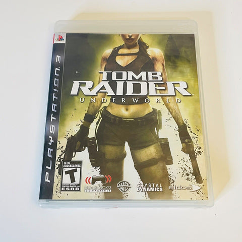 Tomb Raider: Underworld (Sony PlayStation 3, 2008) PS3 CIB, Complete, VG