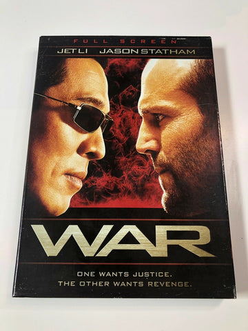 War (DVD, 2008, WIDESCREEN)