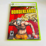 Borderlands (Microsoft Xbox 360, 2009) CIB, Complete, VG