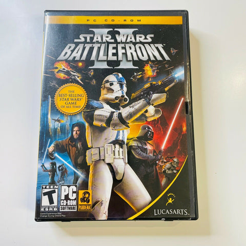 Star Wars: Battlefront II 2 (PC CD-ROM, 2005) Complete 5 Disc Set