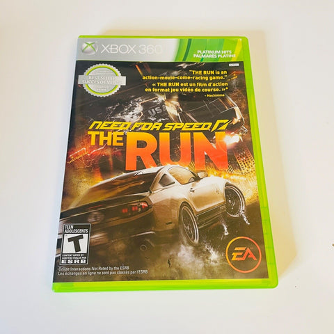 Need for Speed: The Run (Microsoft Xbox 360) CIB, Disc Surface Is As New!