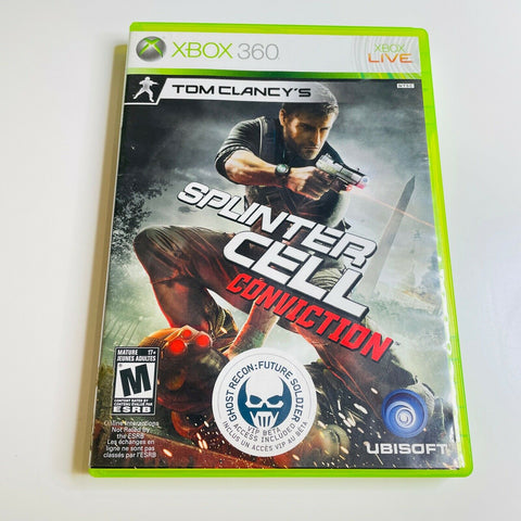 Tom Clancy's Splinter Cell: Conviction (Microsoft Xbox 360, 2010)
