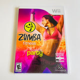 Zumba Fitness: Join The Party (Wii: 2010) CIB, Complete, VG, Disc is Mint!