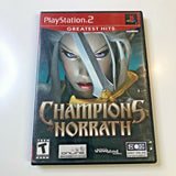 Champions of Norrath Sony PlayStation 2 PS2, CIB, Complete, VG