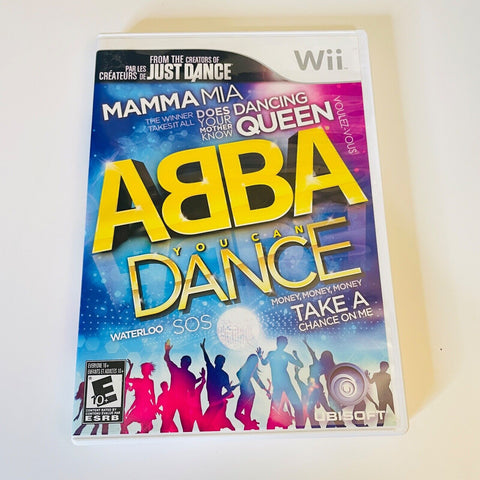 ABBA You Can Dance (Nintendo Wii, 2011) CIB, Complete, VG Disc Surface Is As New