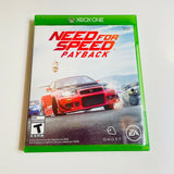 Need for Speed Payback (Microsoft Xbox One, 2017)  Complete, VG