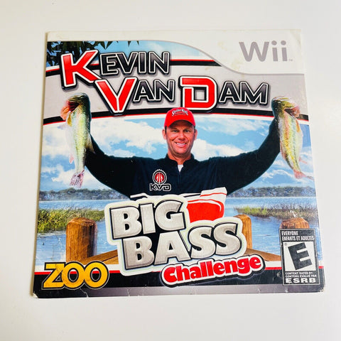 Kevin VanDam: Big Bass Challenge (Nintendo Wii, 2010) VG