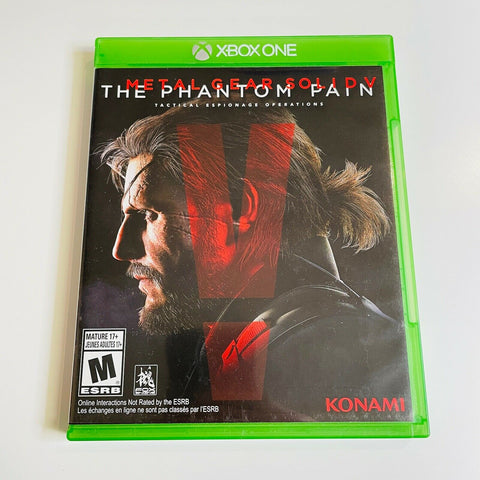 Metal Gear Solid V The Phantom Pain Xbox One , CIB, Complete, VG
