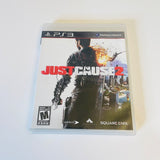Just Cause 2 PS3 (Sony PlayStation 3, PS3, 2010) Case and Manual Only, No Game!
