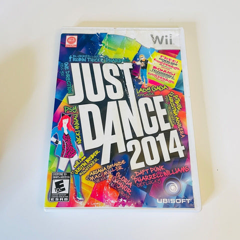 Just Dance 2014 (Nintendo Wii) CIB, Complete, Disc Surface Is As New!