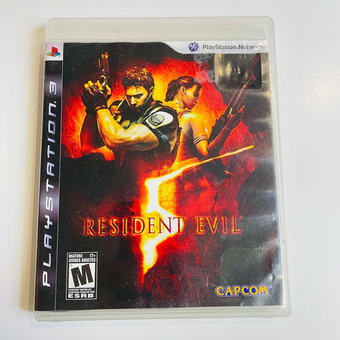 Resident Evil 5 (Sony PlayStation 3, 2009) PS3, CIB, Complete