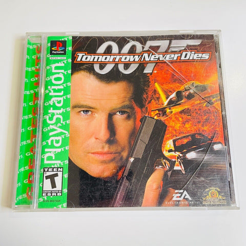 007 Tomorrow Never Dies (Sony PlayStation 1 / PS1, 1999) CIB, Complete