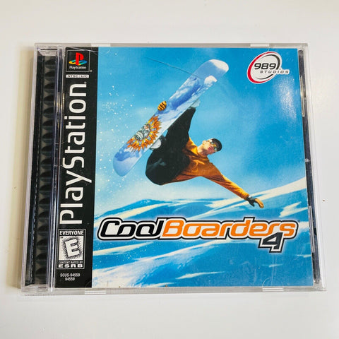Cool Boarders 4 (Sony PlayStation 1, 1999) PS1, CIB, Complete, VG