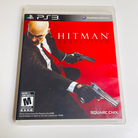 Hitman: Absolution PS3 (Sony PlayStation 3, 2012) CIB, Complete, VG