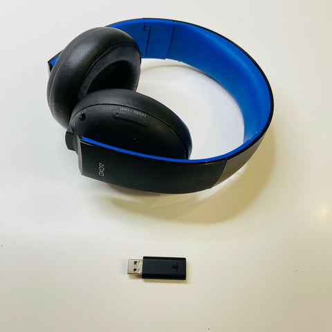 Sony Gold Wireless Stereo Headset (CECHYA-0083) & Wireless Adapter (CECHYA-0082)