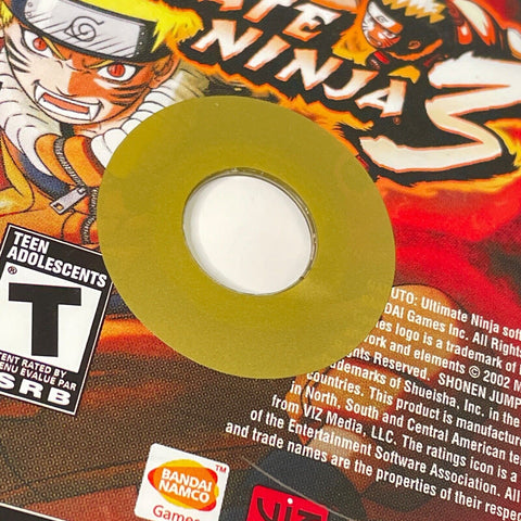 16 Premium Cracked Disc Hub Repair Ring Sticker Label Playstation Xbox Gamecube