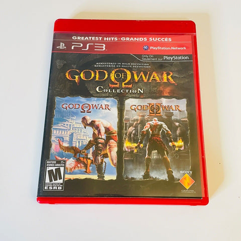 God of War Collection ( Sony PlayStation 3, 2009 ) PS3, CIB, Complete, VG