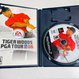 Tiger Woods PGA Tour 06 PS2 (Sony PlayStation 2, 2005) CIB, Complete, VG
