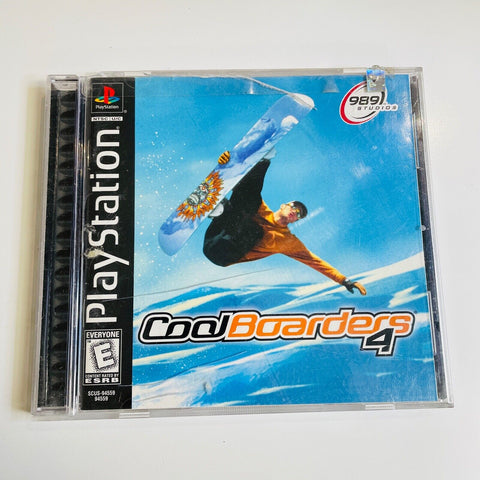 Cool Boarders 4 (Sony PlayStation 1, 1999) PS1, CIB, Complete