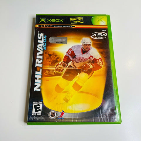 NHL Rivals 2004 (Microsoft Xbox, 2003) CIB, Complete, Read