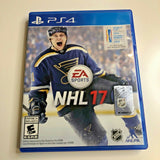NHL 17 (Sony PlayStation 4 / PS4, 2016) CIB, Complete, VG