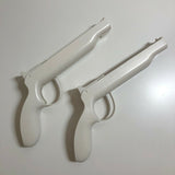 2 x Nintendo Wii Pistol / Zapper / Gun Controller Attachments