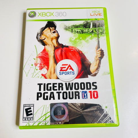 Tiger Woods PGA Tour 10 (Microsoft Xbox 360, 2009) CIB, Complete