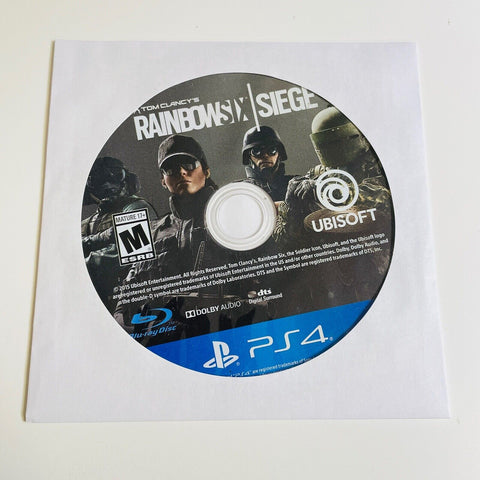 Rainbow Six Siege (Playstation 4 / PS4) Disc