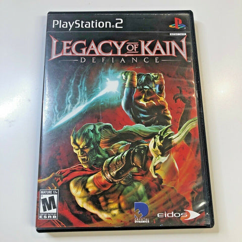 Legacy of Kain Defiance (Sony PlayStation 2, 2003 PS2) CIB, Complete, VG