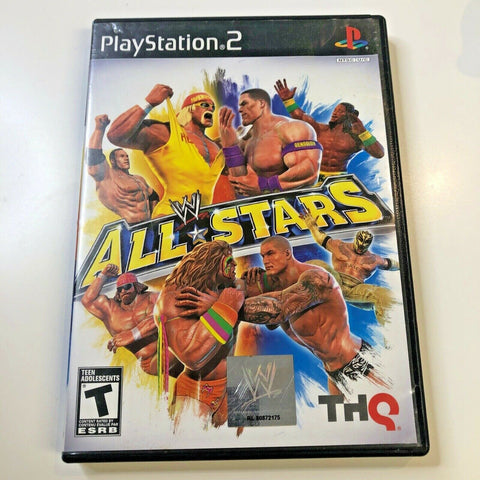 WWE All Stars - Sony PlayStation 2 PS2, 2011, CIB, Complete, VG